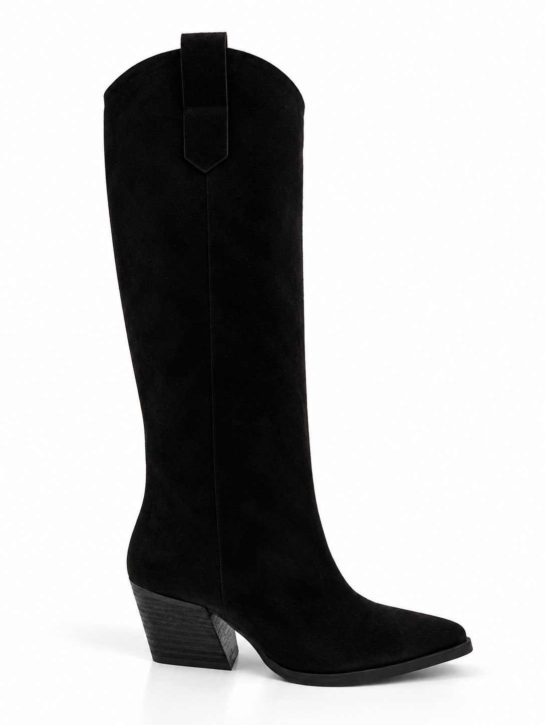 STIVALE LEXA SUEDE NERO