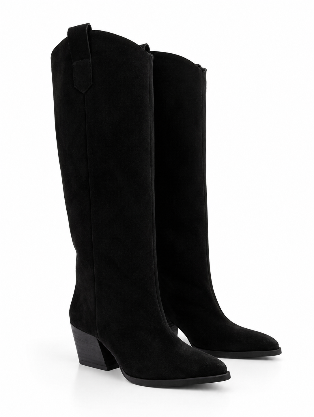 STIVALE LEXA SUEDE NERO