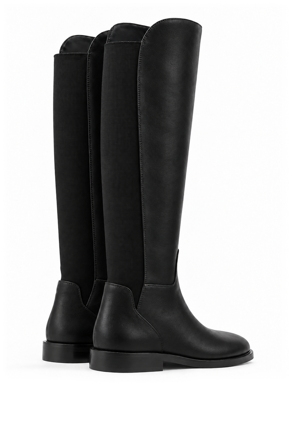 JANE BLACK LEATHER BOOT