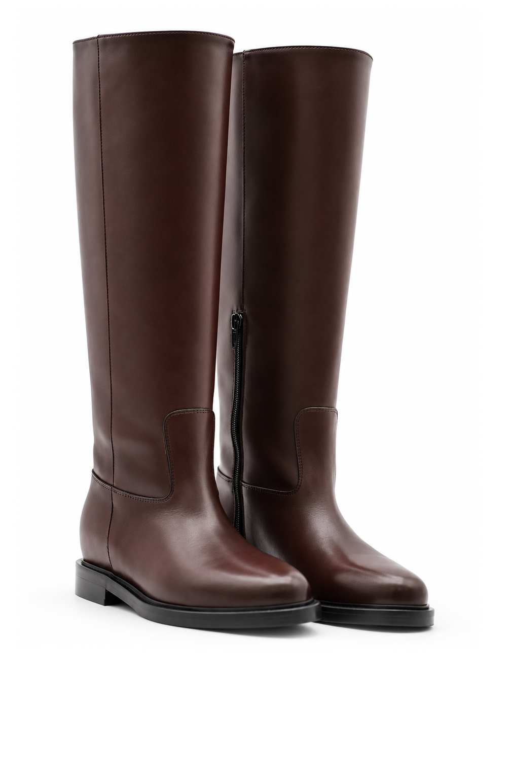 MADISON LEATHER BOOT BORDEAUX