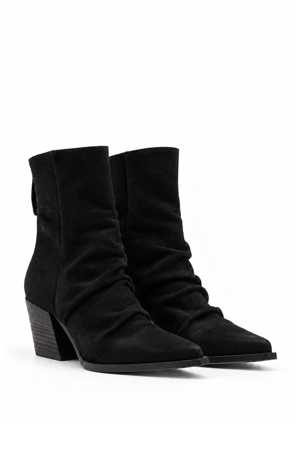 TEXANO HOPE BLACK SUEDE