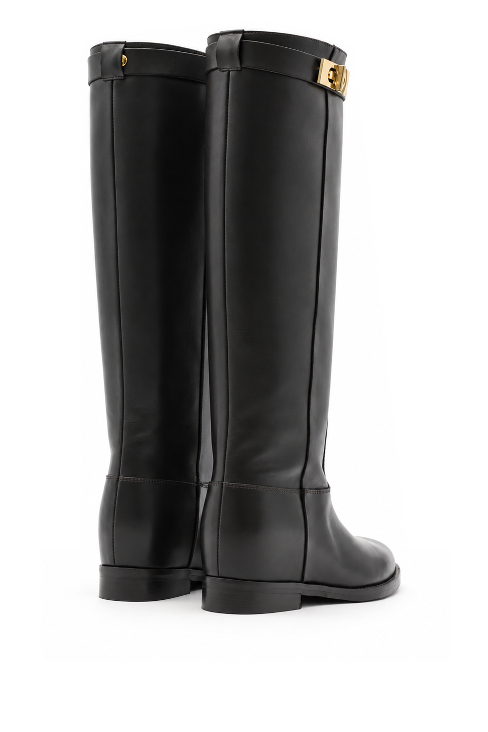 PARIS BLACK LEATHER BOOT