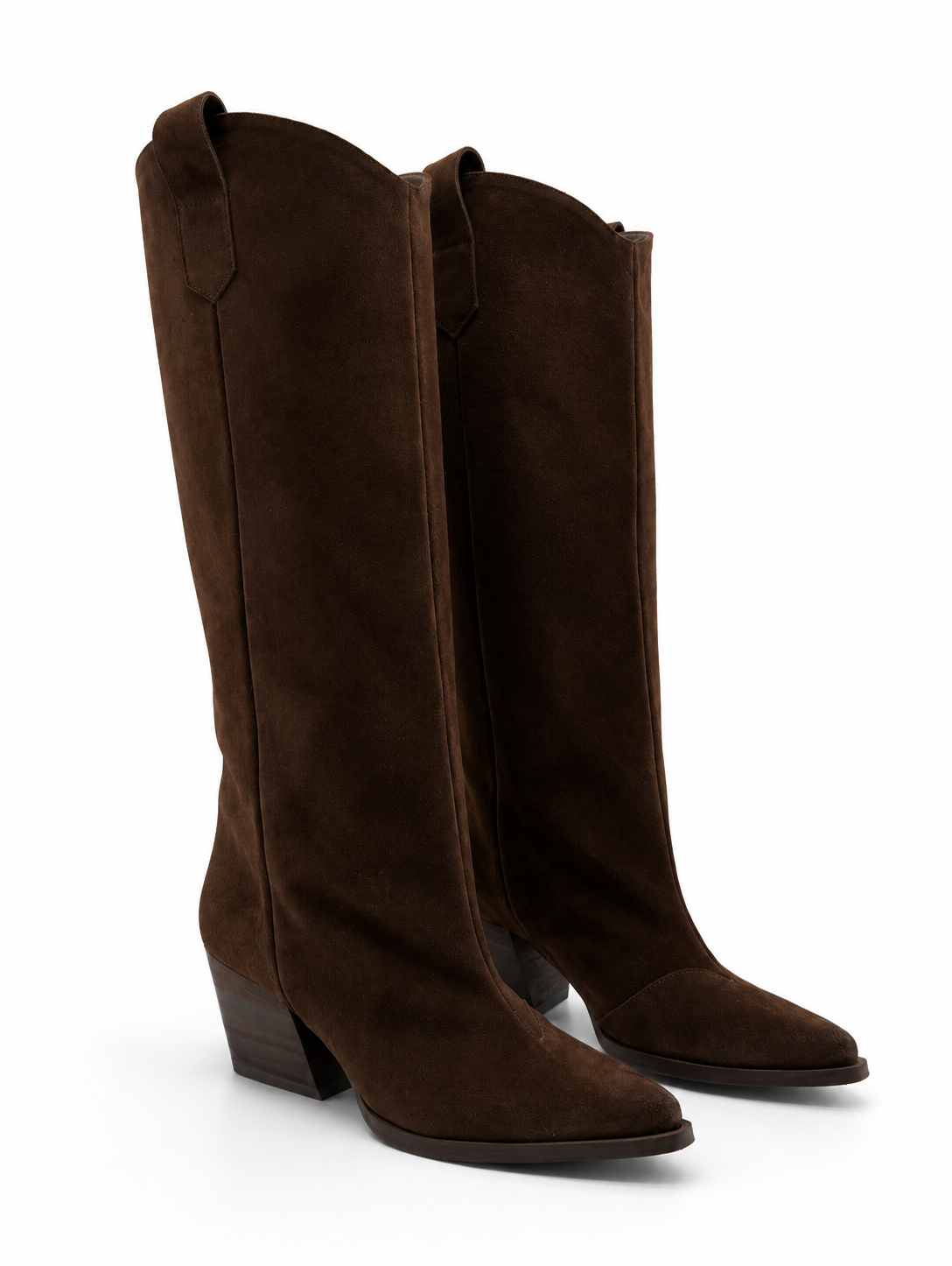 STIVALE LEXA SUEDE MARRONE