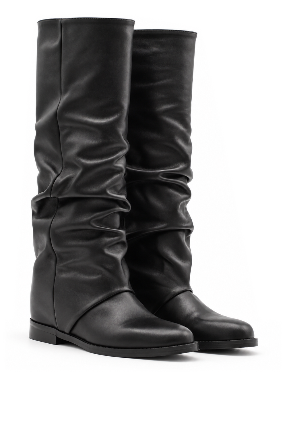 BOTA MONIQUE PIEL NEGRA