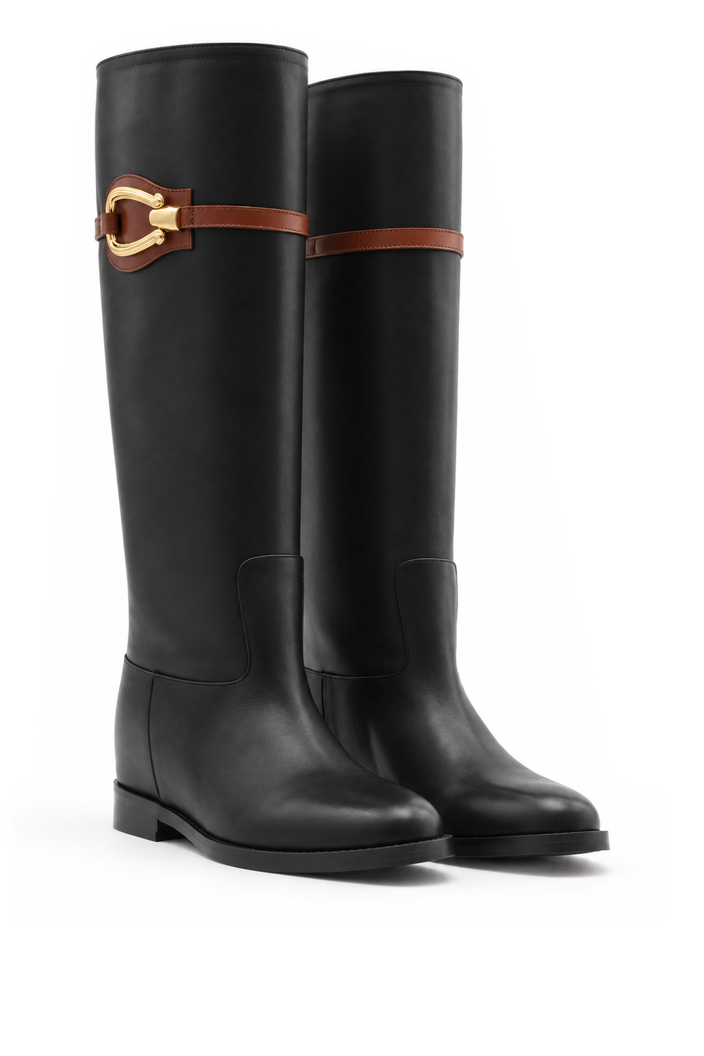 BOTA RODEO CUERO NEGRO