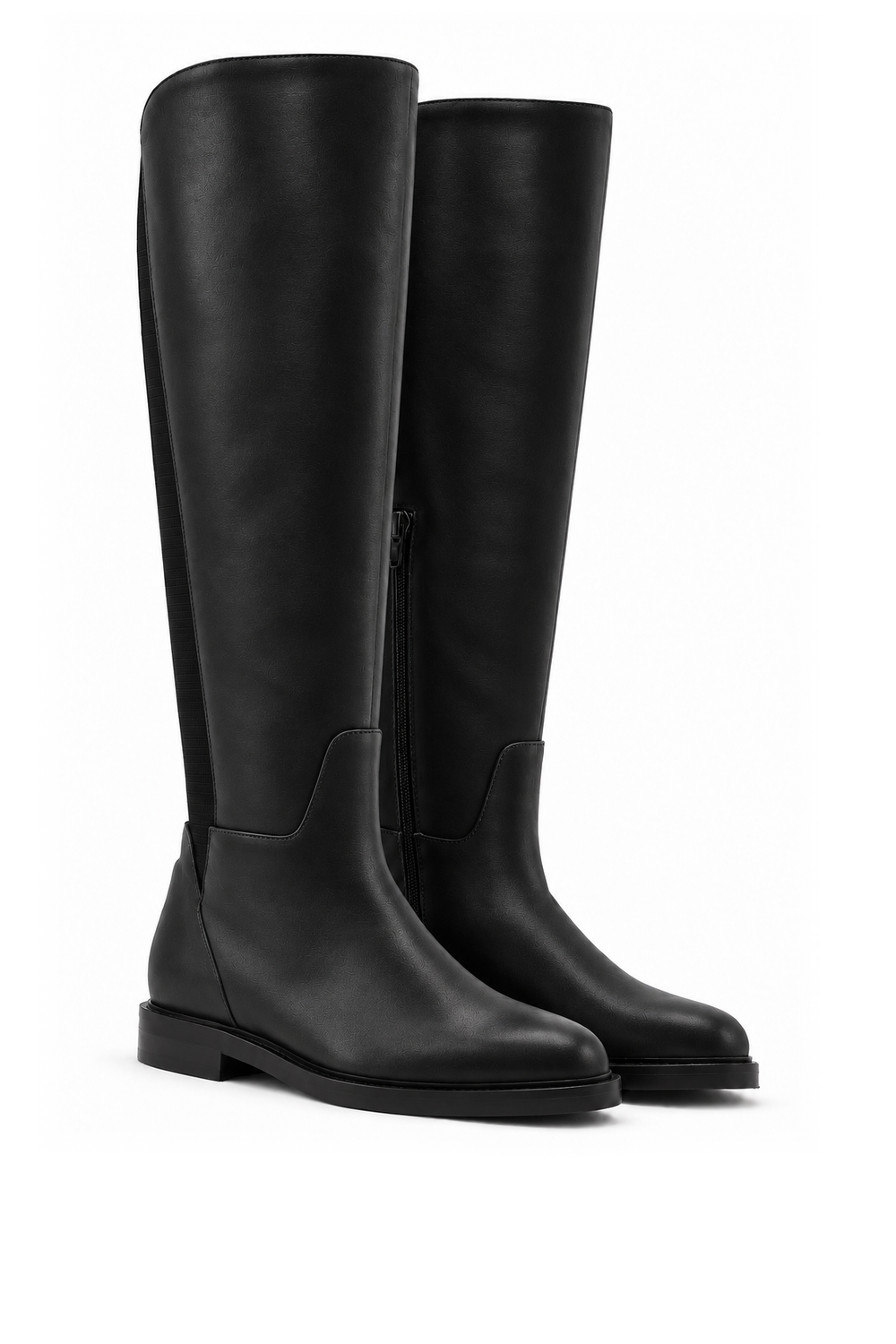 JANE BLACK LEATHER BOOT